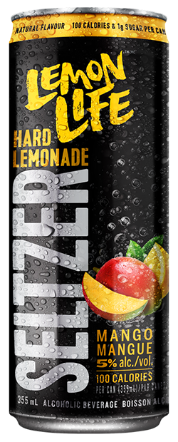 Lemon Life Seltzer - Mango flavour