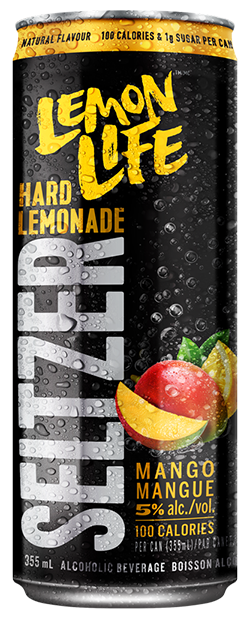 Lemon Life Seltzer - Mango flavor